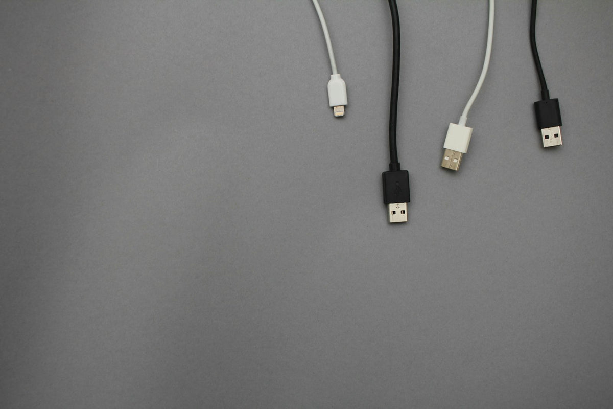 USB C to Lightning Cable 2m Braided from Re-Techno Charge